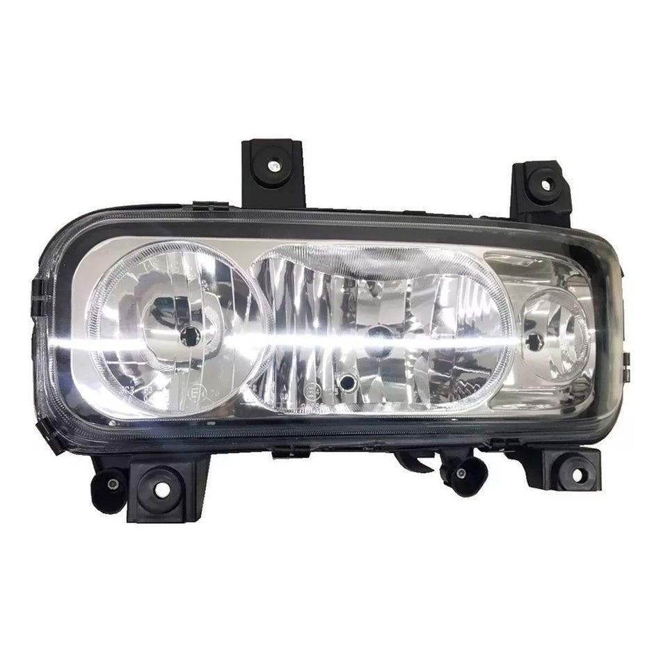 Farol Principal Mercedes-Benz Atego Lente Lisa - 9738200961 / 9738201061