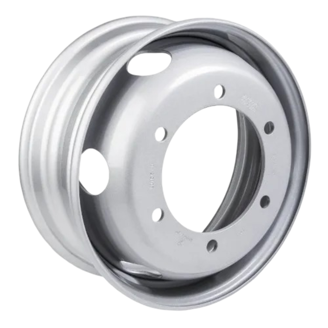 Roda de Aço Aro 17,5 x 6,00 6 Furos MB/Ford/VW Pneu 215