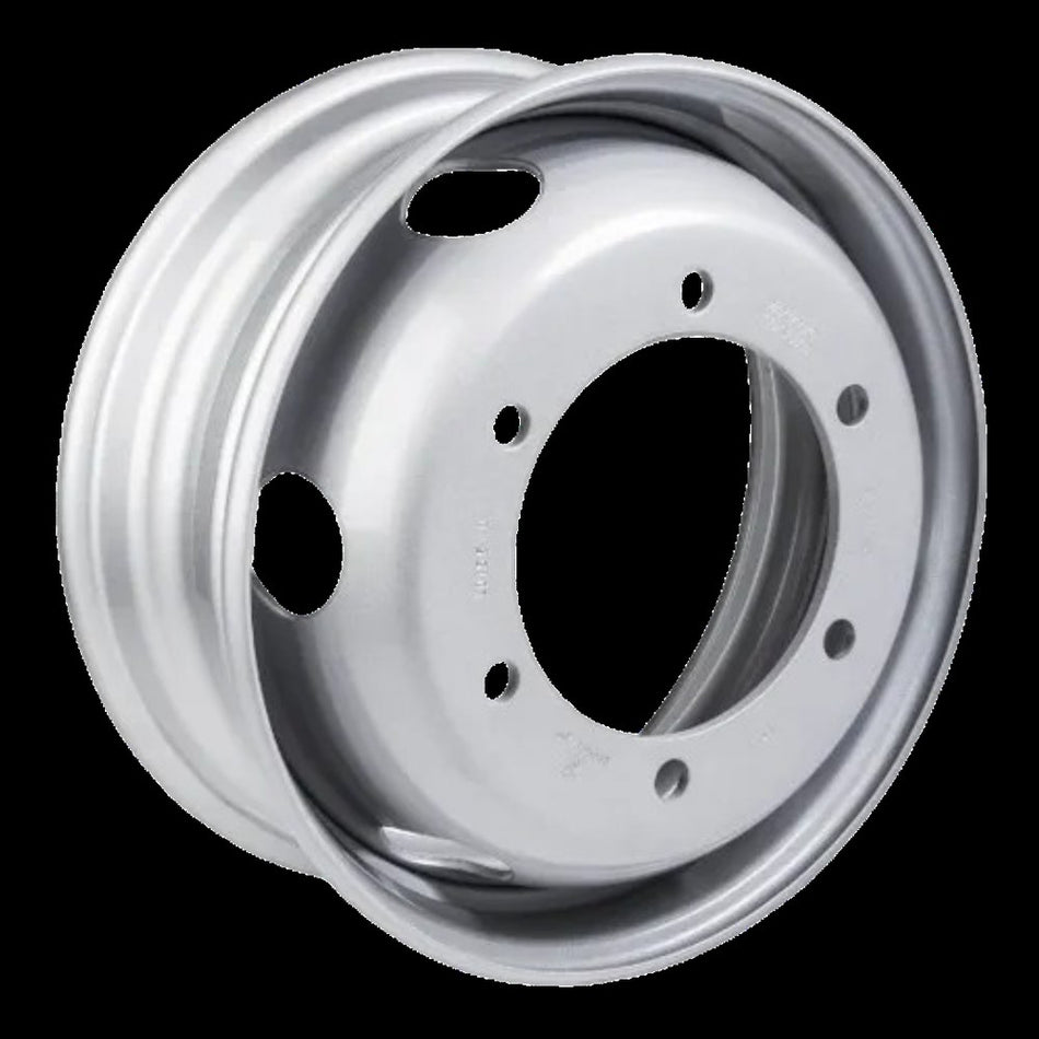 Roda de Aço Aro 17,5 x 6,00 6 Furos MB/Ford/VW Pneu 215 - FRAT-ACO-175-600-6F-MBFVW