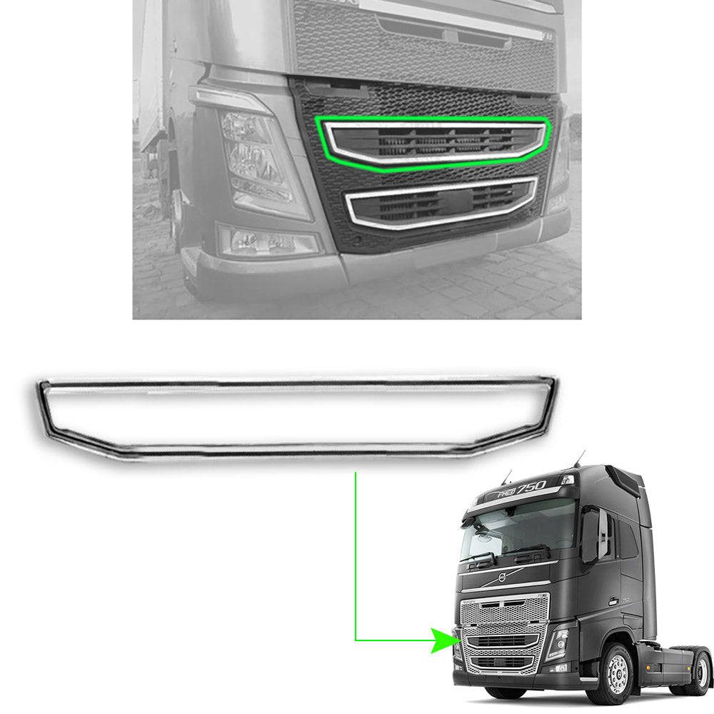 Friso Grade Frontal Inferior Volvo FH 2015/21 Fosco