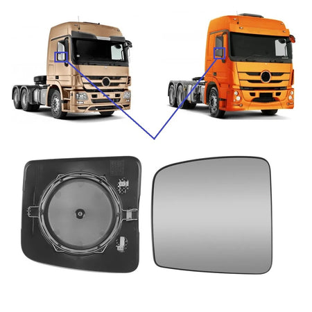 Retrovisor Completo Mercedes-Benz Actros 2016/20