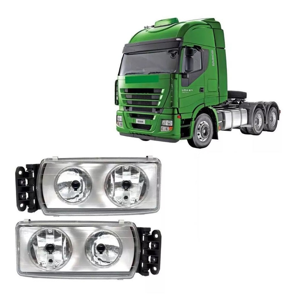 Farol Principal IVECO Stralis 2006 - 504238117 / 504238093
