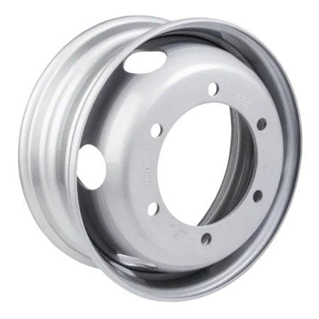 Roda de Aço Aro 17,5 x 6,75 6 Furos Mercedes Accelo Pneu 235