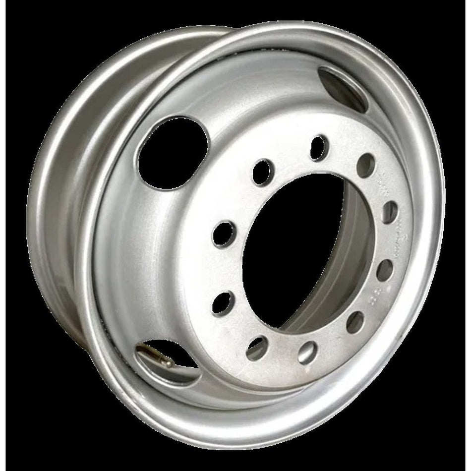 Roda de Aço Aro 17,5 x 6,00 6 Furos IVECO Pneu 215 - FRAT-ACO-175-600-6F-IVECO