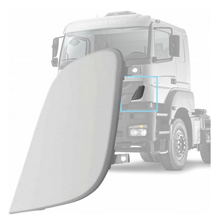 Acabamento Defletor de Ar Mercedes-Benz Axor