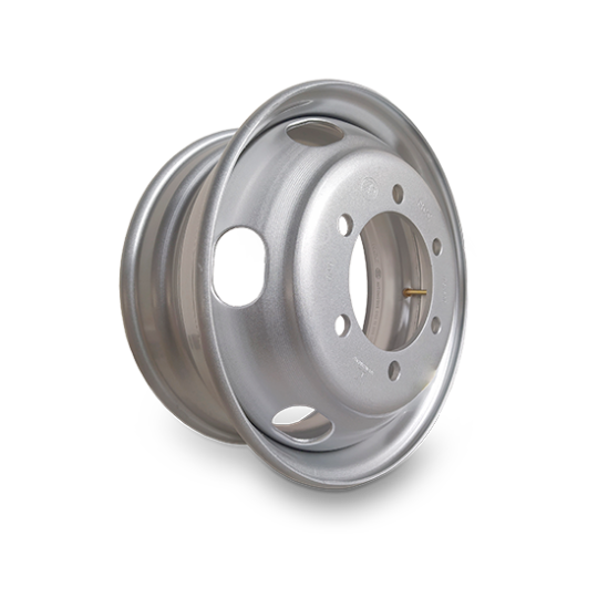 Roda de Aço Aro 22,5 x 7,5 10 Furos Pneu 275