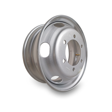 Roda de Aço Aro 22,5 x 7,5 10 Furos Pneu 275