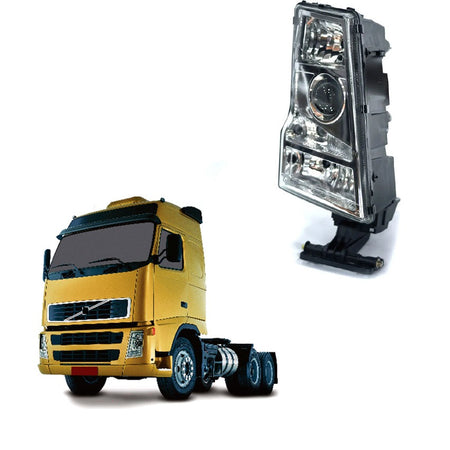 Lente Farol Principal Volvo FH 2015/22 NEW