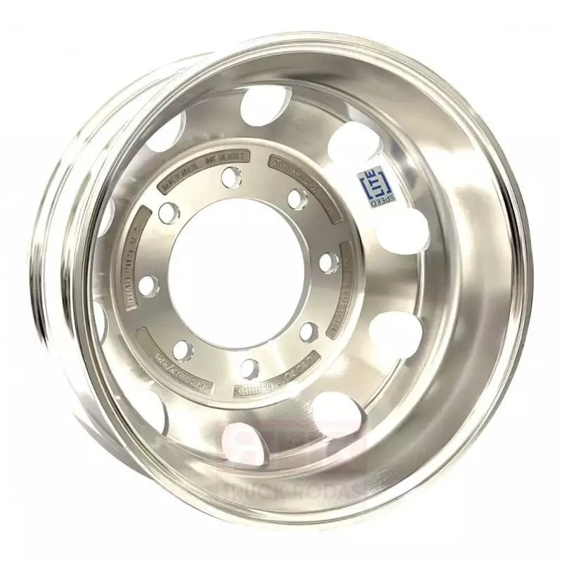 Roda de Alumínio Aro 17,5 x 6,00 6 Furos MB/Ford/VW Pneu 215