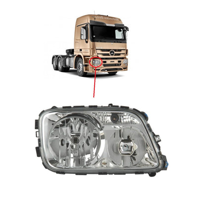 Farol Principal Mercedes-Benz Actros 2009/15