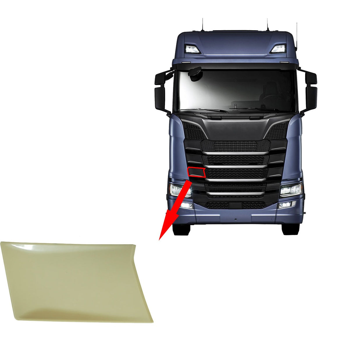 Grade Frontal Interna Scania