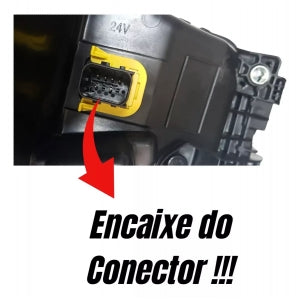 Farol Principal Mercedes-Benz Actros 2020 Sem LED
