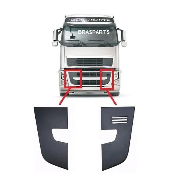 Acabamento Grade Inferior Volvo FH 2009/14