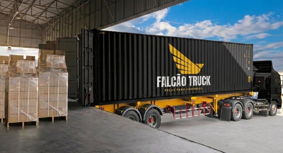 Frete - Container Falcao Truck