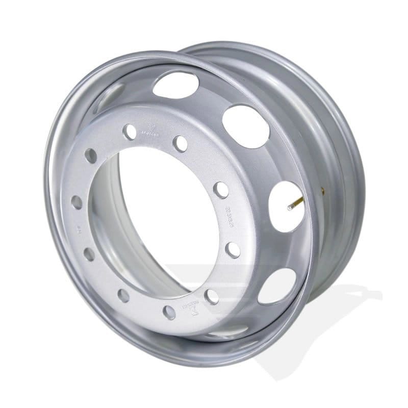 Roda de Aco Aro 22.5 x 8.25 10 Furos Pneu 295