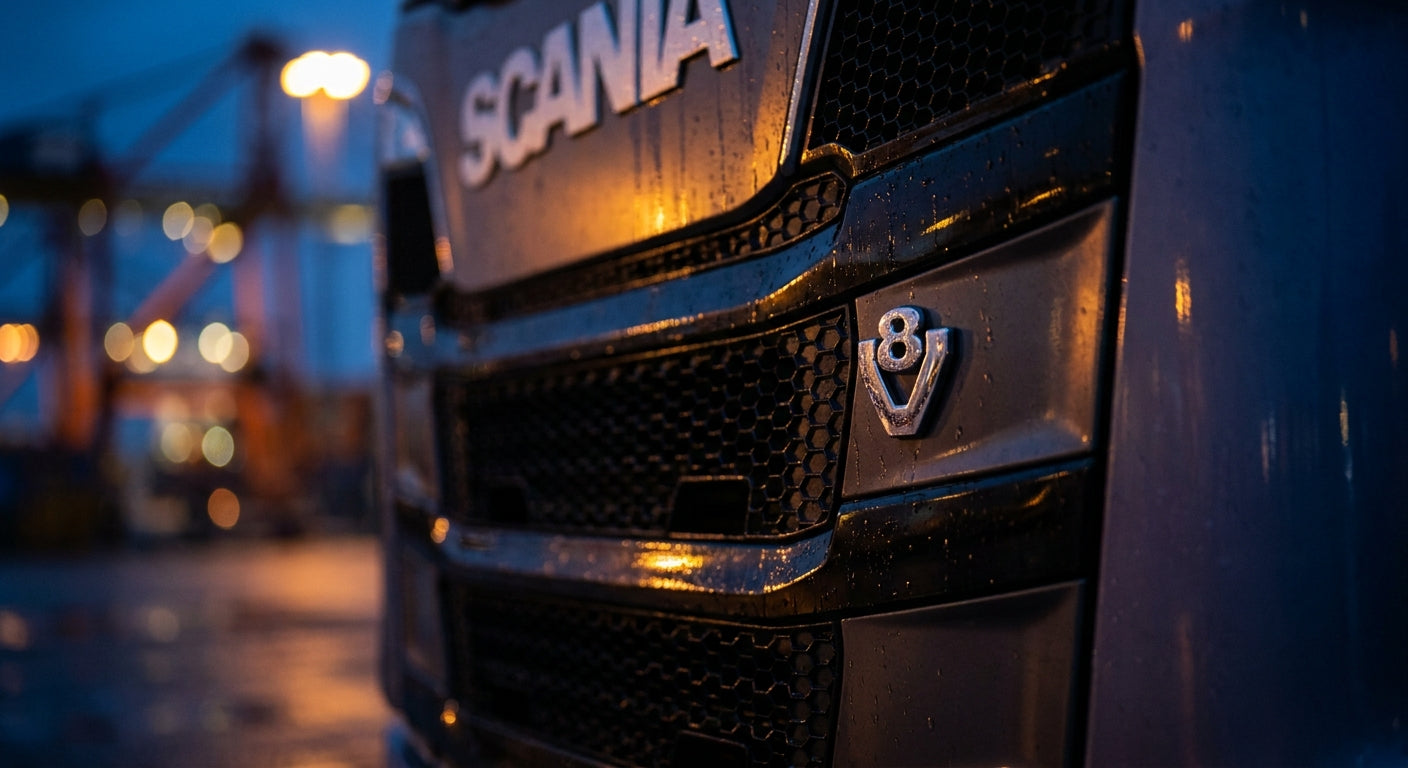 Banner Scania V2 - Falcao Truck